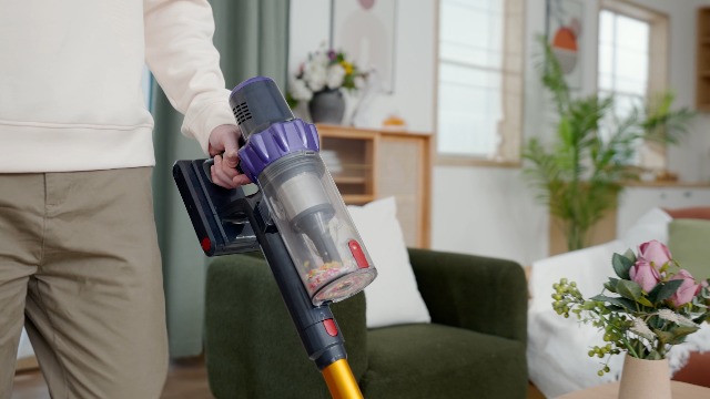 SMOTURE Cordless Vacuum Cleaner 450W 40KPA Self-Standing Stick